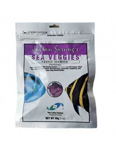 Two Little Fishies Julian Sprung's Sea Veggies Purple Seaweed Herbivore Food